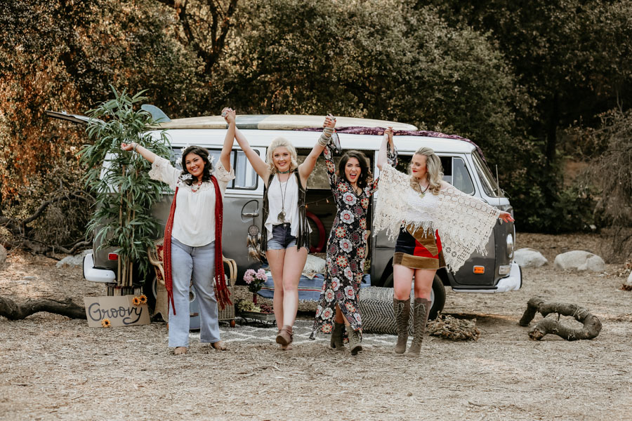 LPP Senior Model Team-Class of 2019- “70’s Retro Shoot”