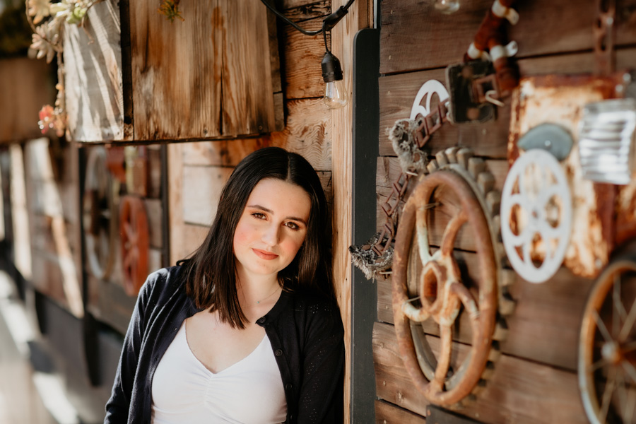 senior portraits, teen girl