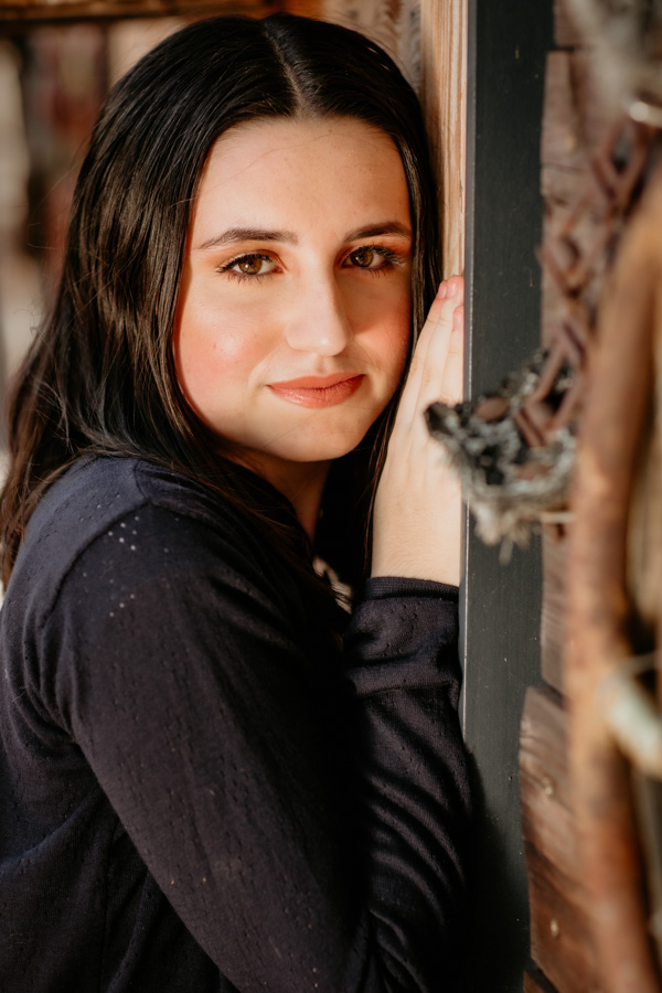 senior portraits, teen girl