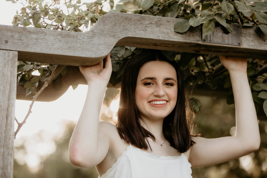 senior portraits, teen girl